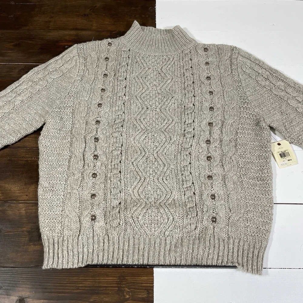 NWT Levi's Cable Knit Sweater Men's Size Large